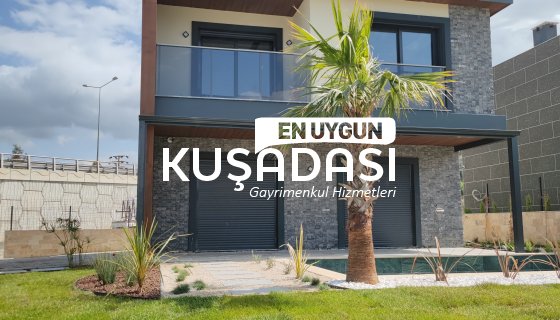 KUŞADASI AVM MEVKİİ SIFIR ÖZEL HAVUZLU VİLLA